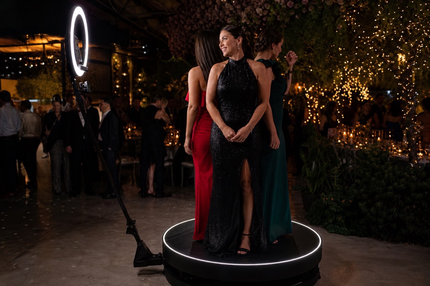 Videomatón 360 en fiesta de boda